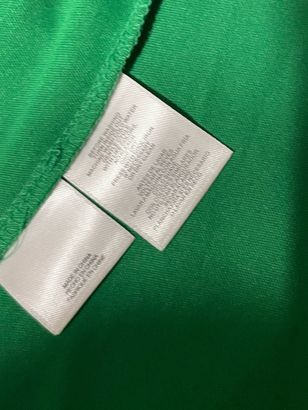 Kasper Printed Ruffle-Sleeve Sheath Green Paisley Print Dress artsy office sz 12 - Picture 14 of 16